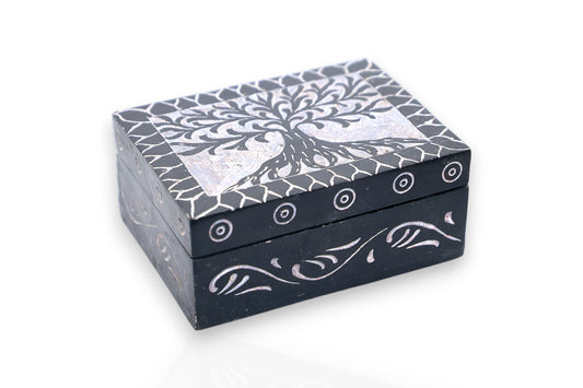 black stone jewelry box Luxury hand crafted handicraft items Global Japan Korea Dubai Singapore Europe UK London United kingdom United states of America UAE USA