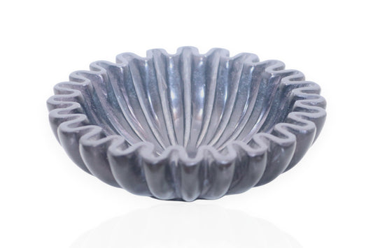 Ultimate Multi-Purpose Organizer small (6 inch round), Black Marble Round Holders for Phones, Watches, keys, Jewelry and more