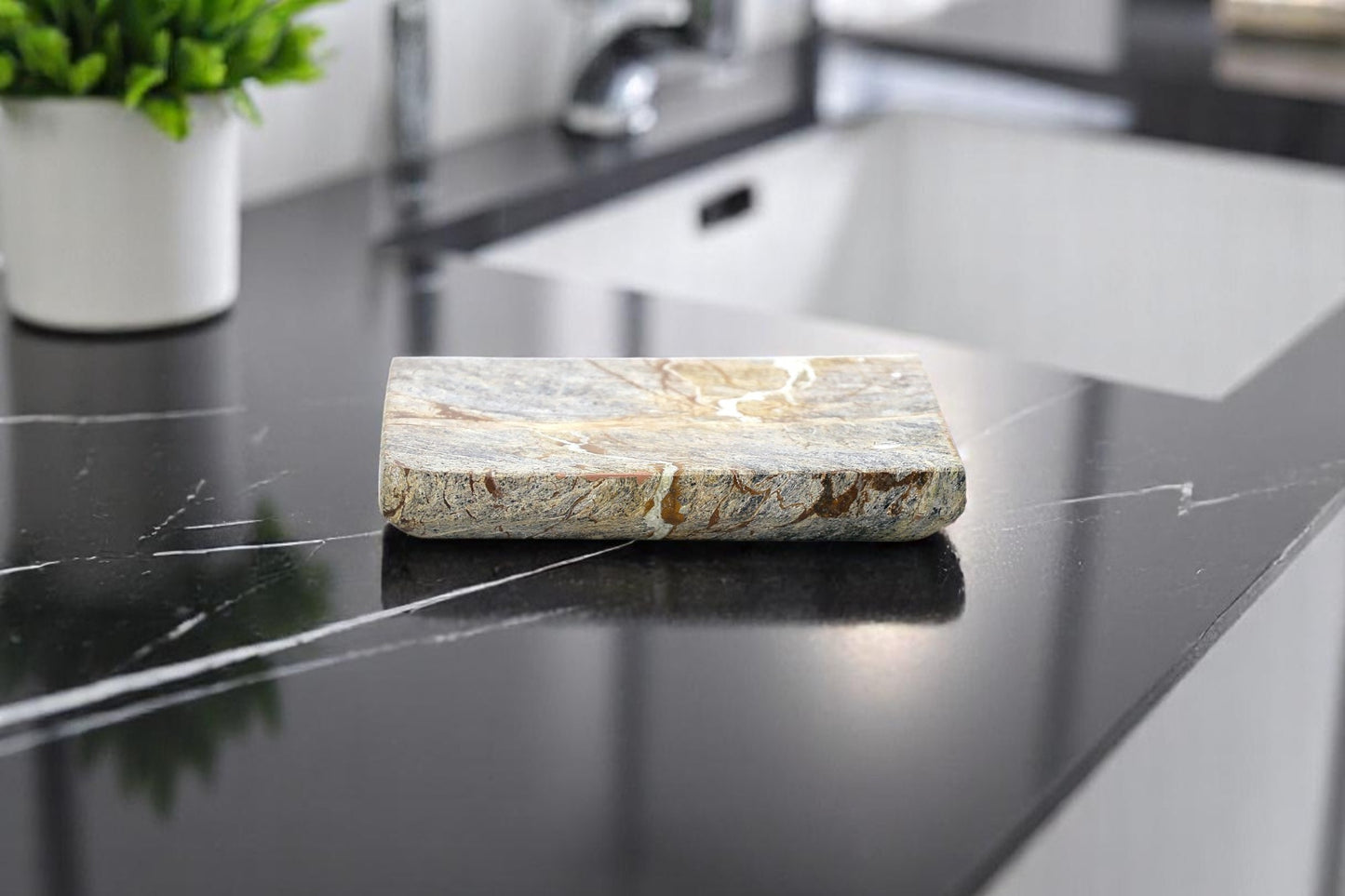 Marble Soap holder for bathroom