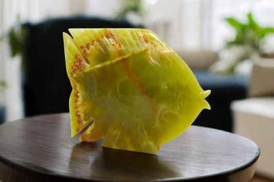 High-End Onyx Stone Fish Sculptures: A Statement in Luxury Living