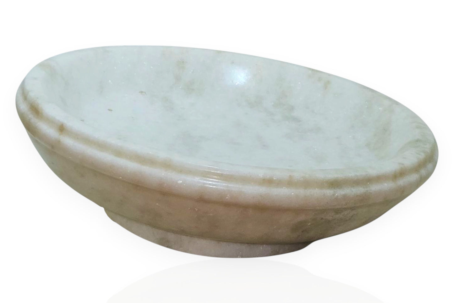 Big size solid 6 kilograms rich marble bowl perfect for phones, watches, keys holder, fruits, vegetables and much more