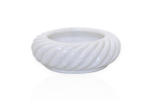 white marble fruit bowl | flower decoration bowl | dry fruit bowl | multi utility bowl