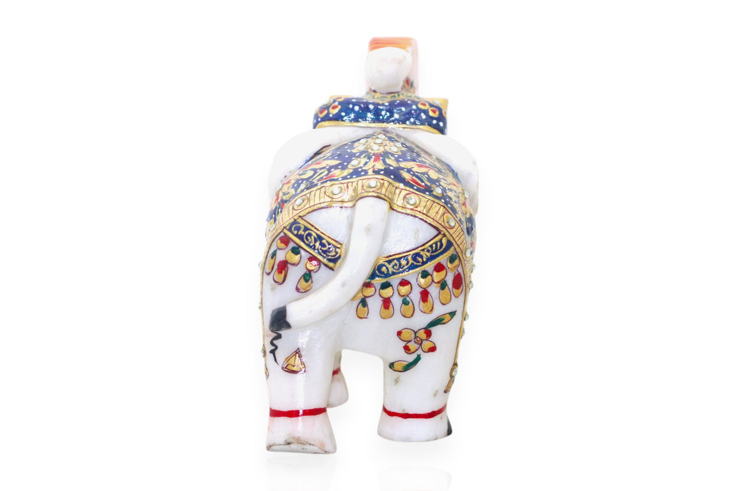 white marble hand painted elephant Luxury hand crafted handicraft items Global Japan Korea Dubai Singapore Europe UK London United kingdom United states of America UAE USA