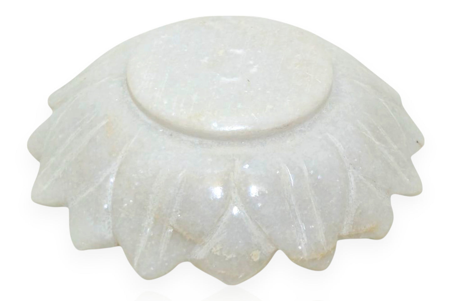 White Marble Flower Holders for holding coins, watches, small Jewelry, dry fruits and much more