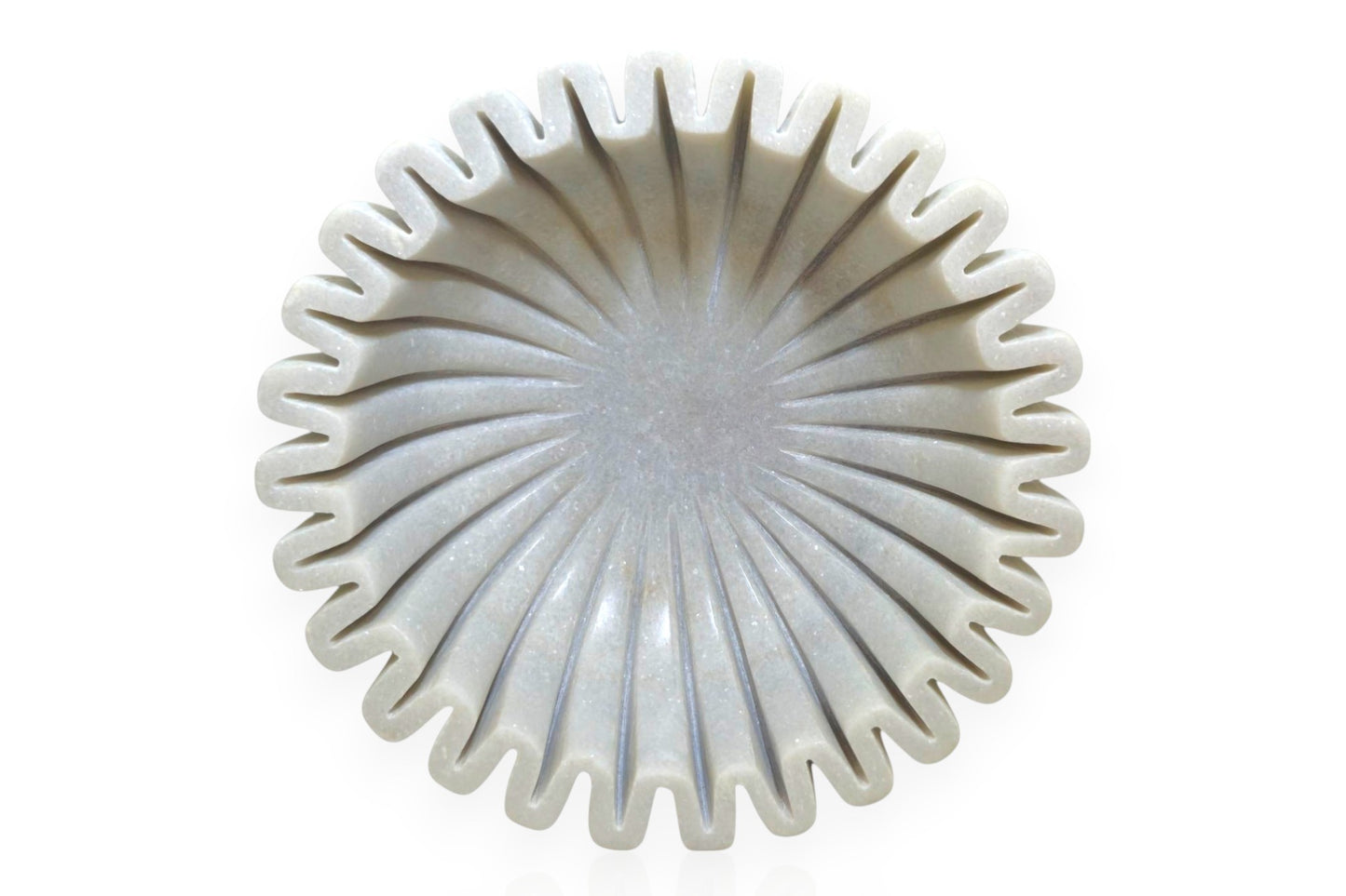 Ultimate Multi-Purpose Organizer ,White Marble Round Holders for Phones, Watches, Jewelry and more