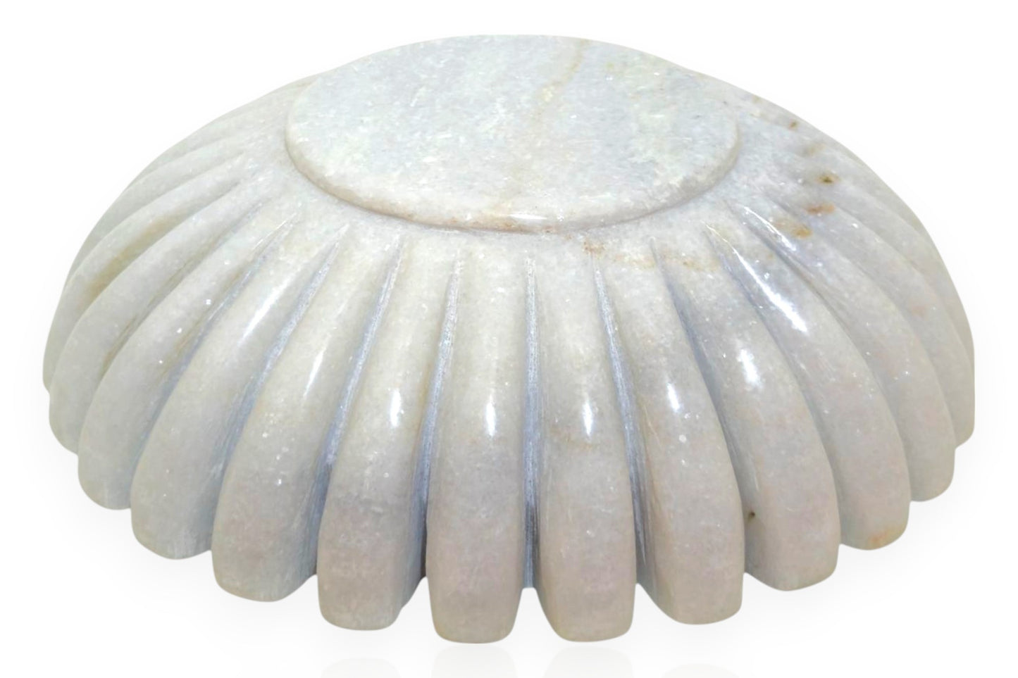 Ultimate Multi-Purpose Organizer ,White Marble Round Holders for Phones, Watches, Jewelry and more