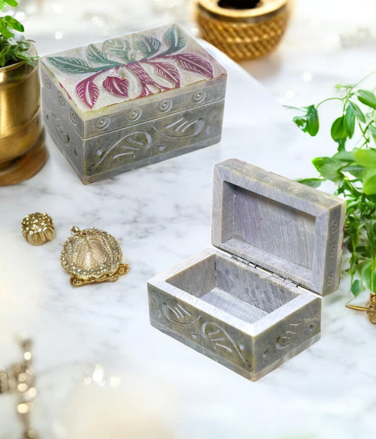 Multicolor stone jewelry box Luxury hand crafted handicraft items Global Japan Korea Dubai Singapore Europe UK London United kingdom United states of America UAE USA