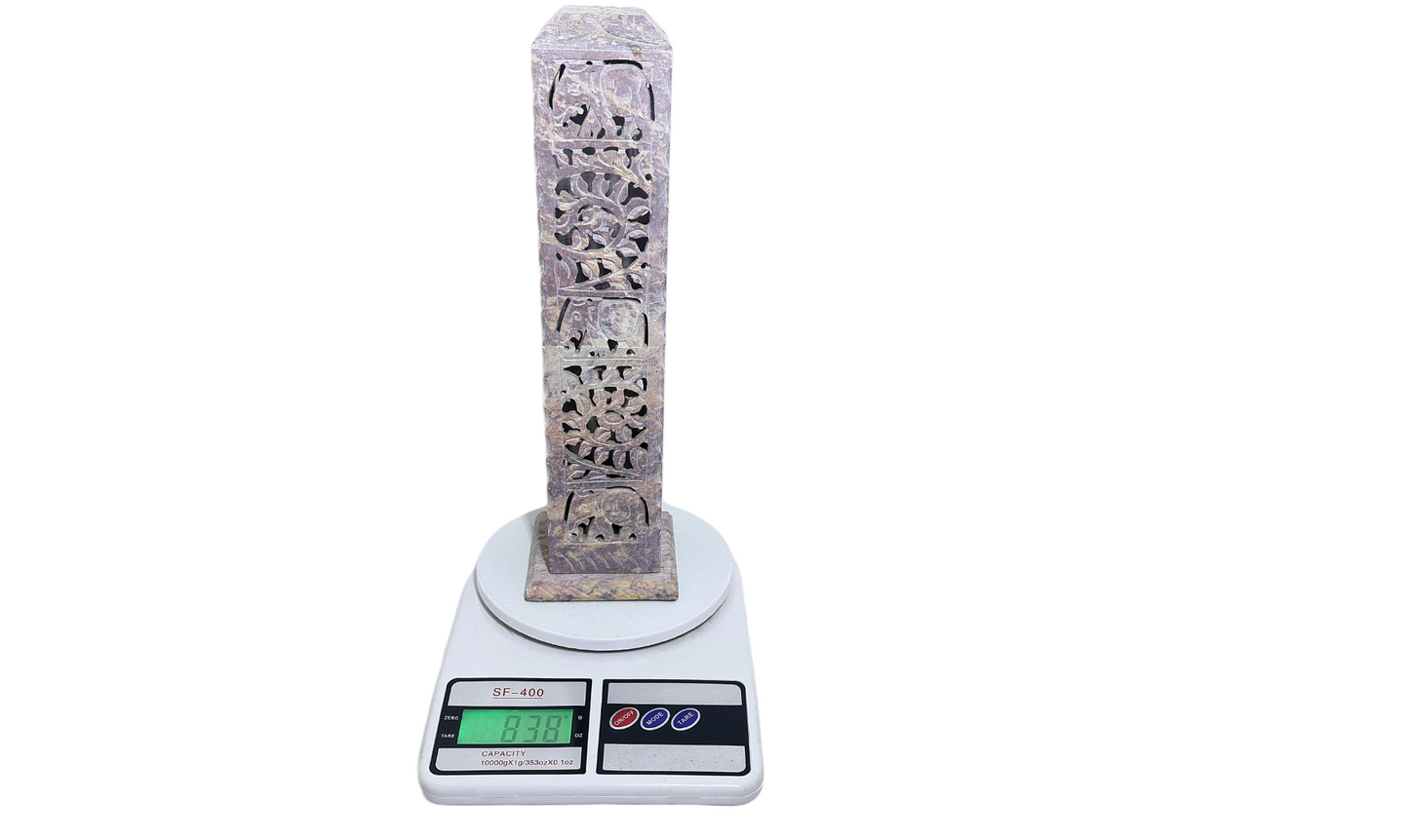 brown marble candle cum incense stick holder  Luxury hand crafted handicraft items Global Japan Korea Dubai Singapore Europe UK London United kingdom United states of America UAE USA