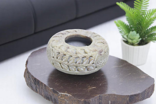 Brown marble cigarette ash tray Luxury hand crafted handicraft items