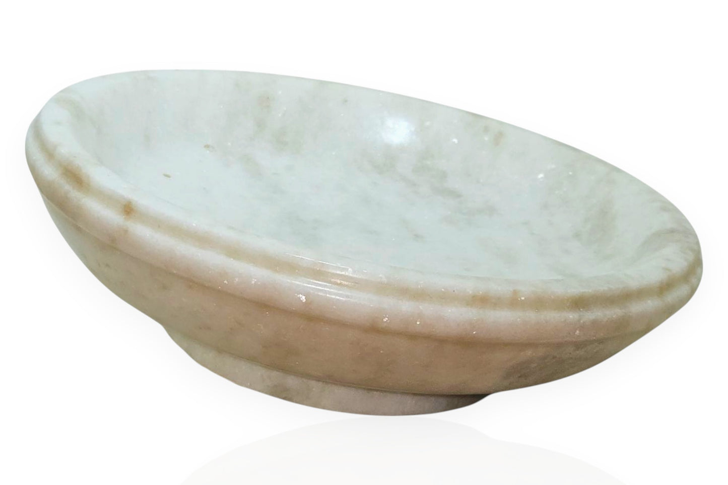 Big size solid 6 kilograms rich marble bowl perfect for phones, watches, keys holder, fruits, vegetables and much more