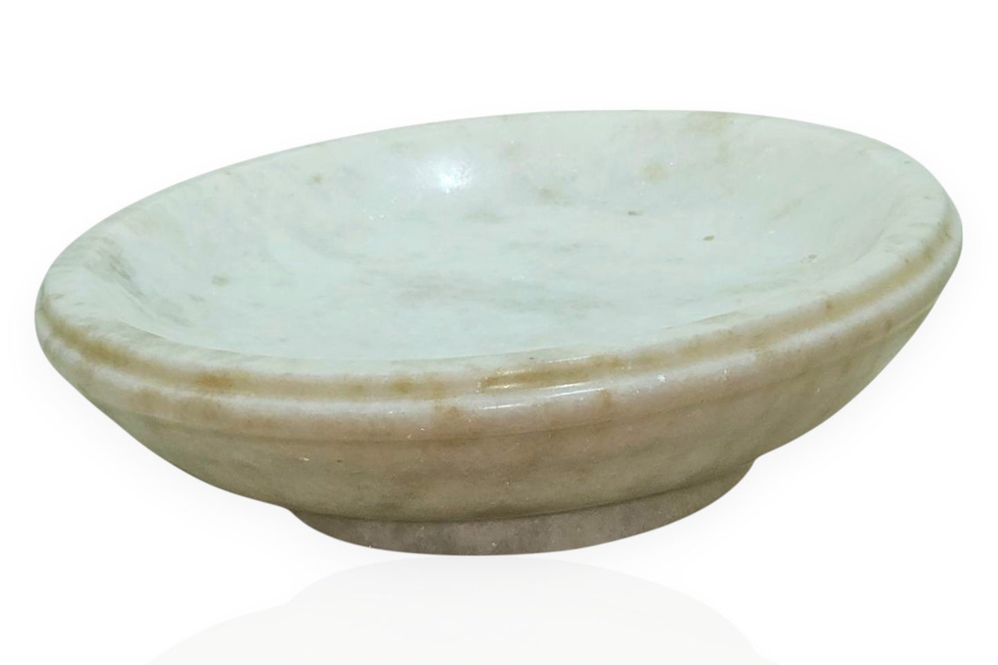 Big size solid 6 kilograms rich marble bowl perfect for phones, watches, keys holder, fruits, vegetables and much more