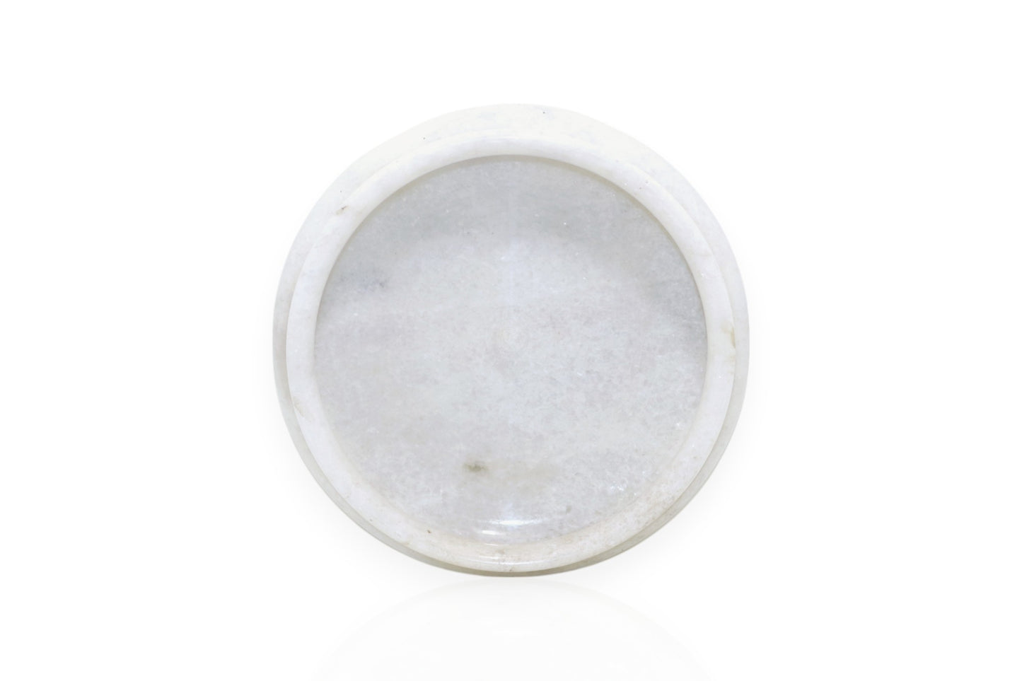 White marble serving bowl | fruit bowl | decoration bowl | temple flower bowl