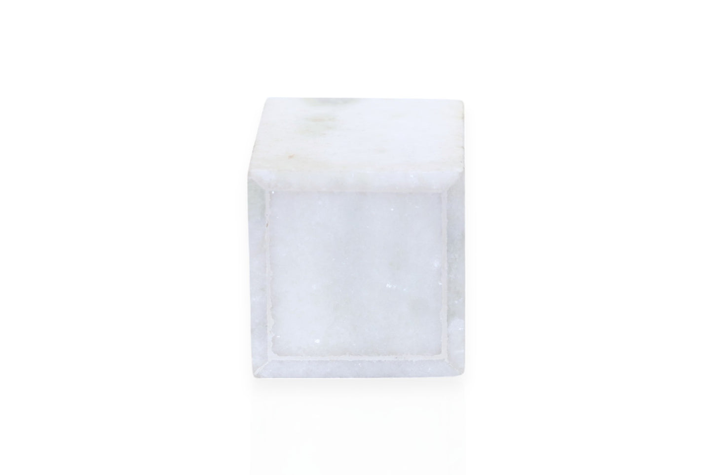 White marble minimalist design pen holder
