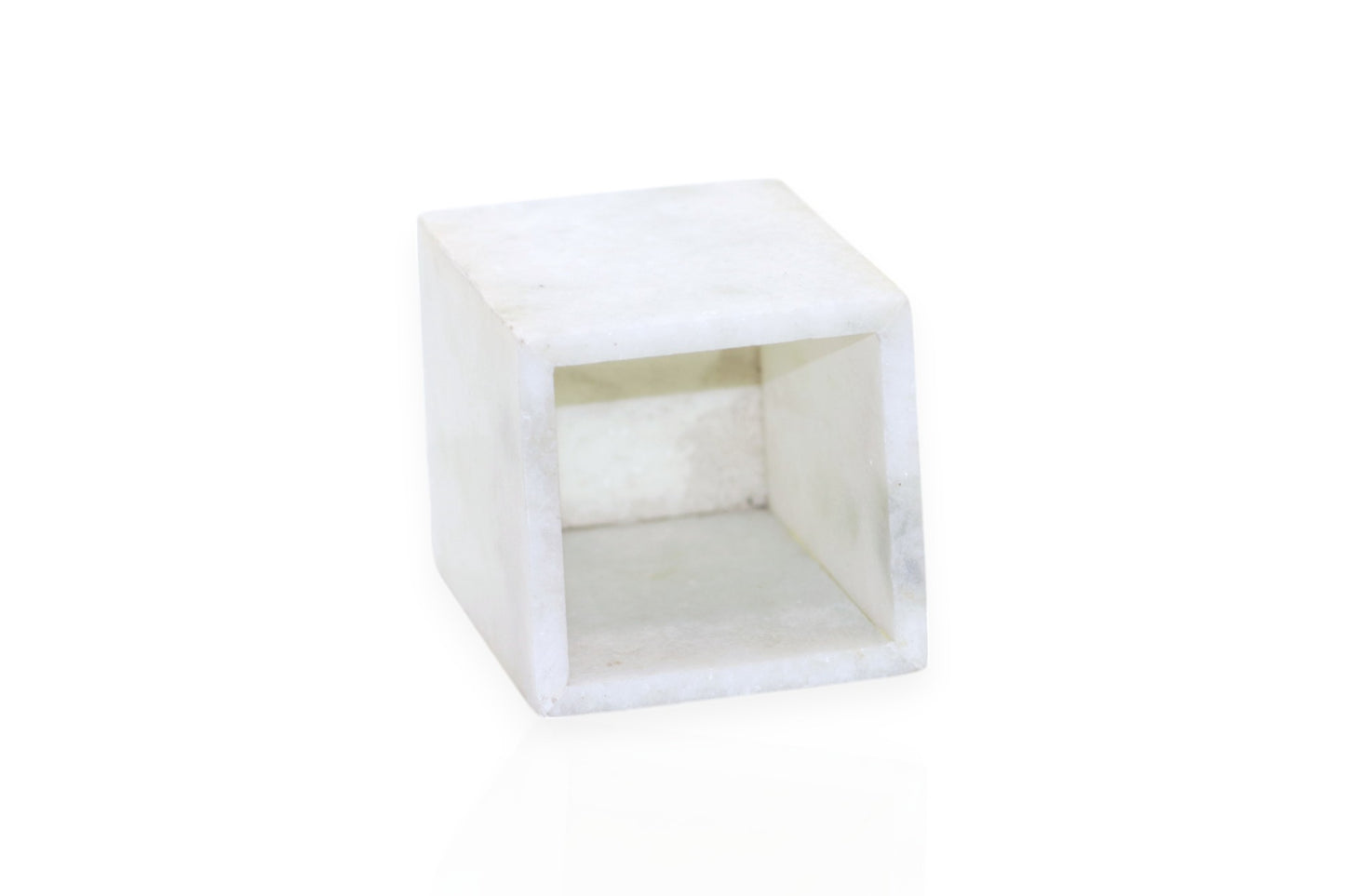 White marble minimalist design pen holder