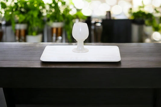 White marble trey |  chopping board