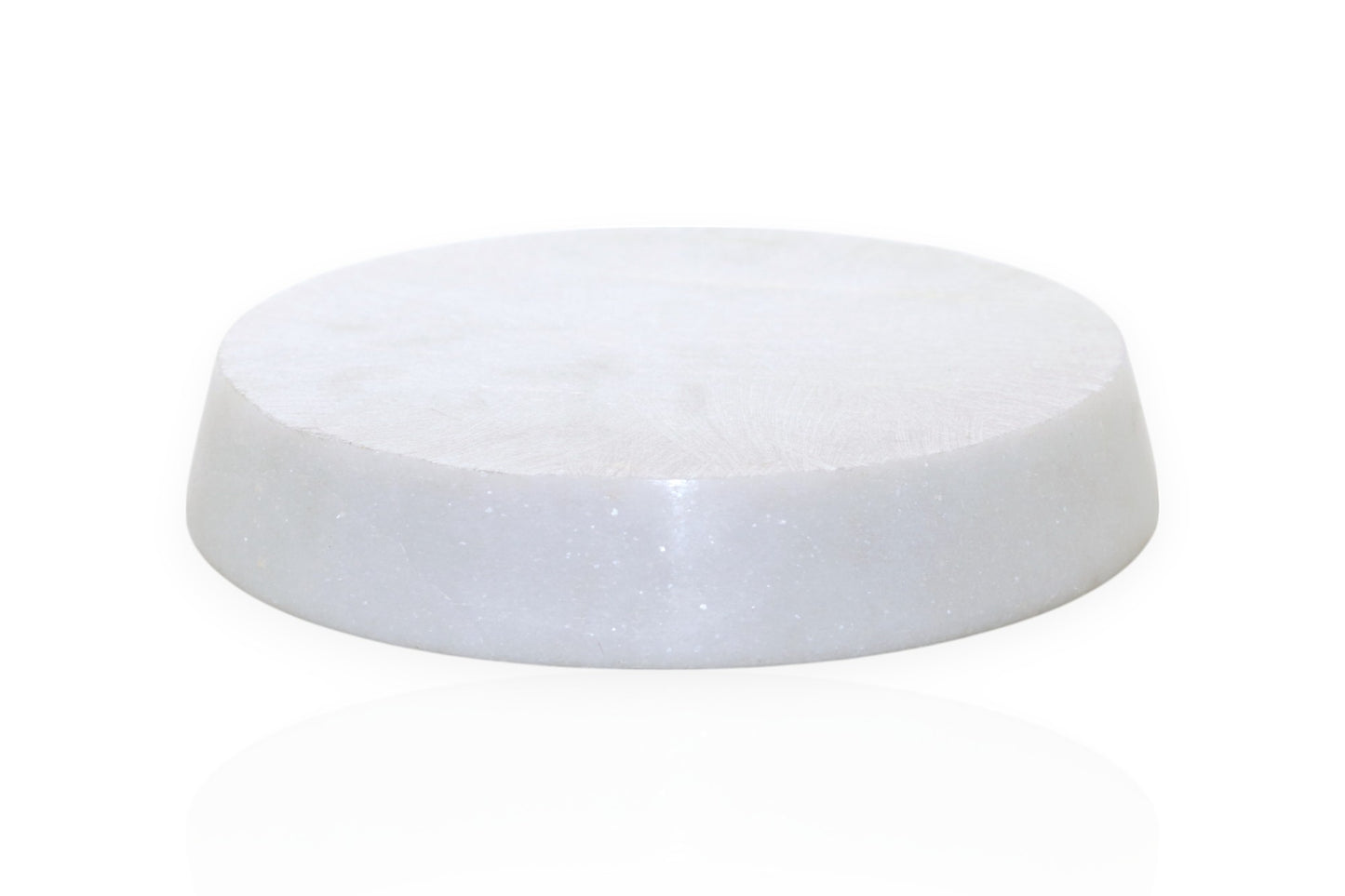 White round marble fruit plate | flower decoration plate | dry fruit plate | multi utility bowl
