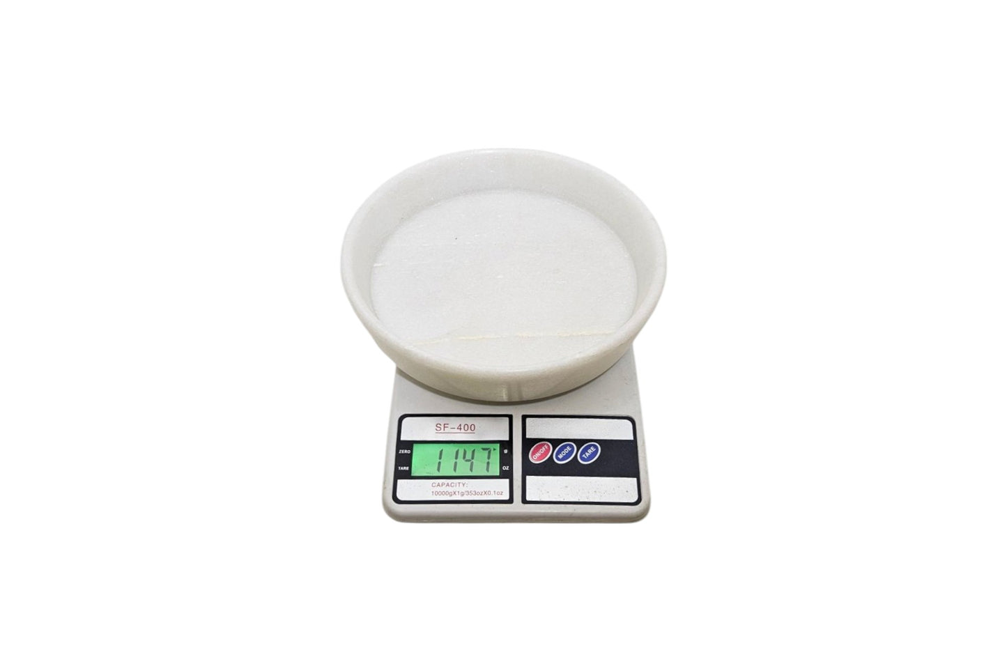 White round marble fruit plate | flower decoration plate | dry fruit plate | multi utility bowl