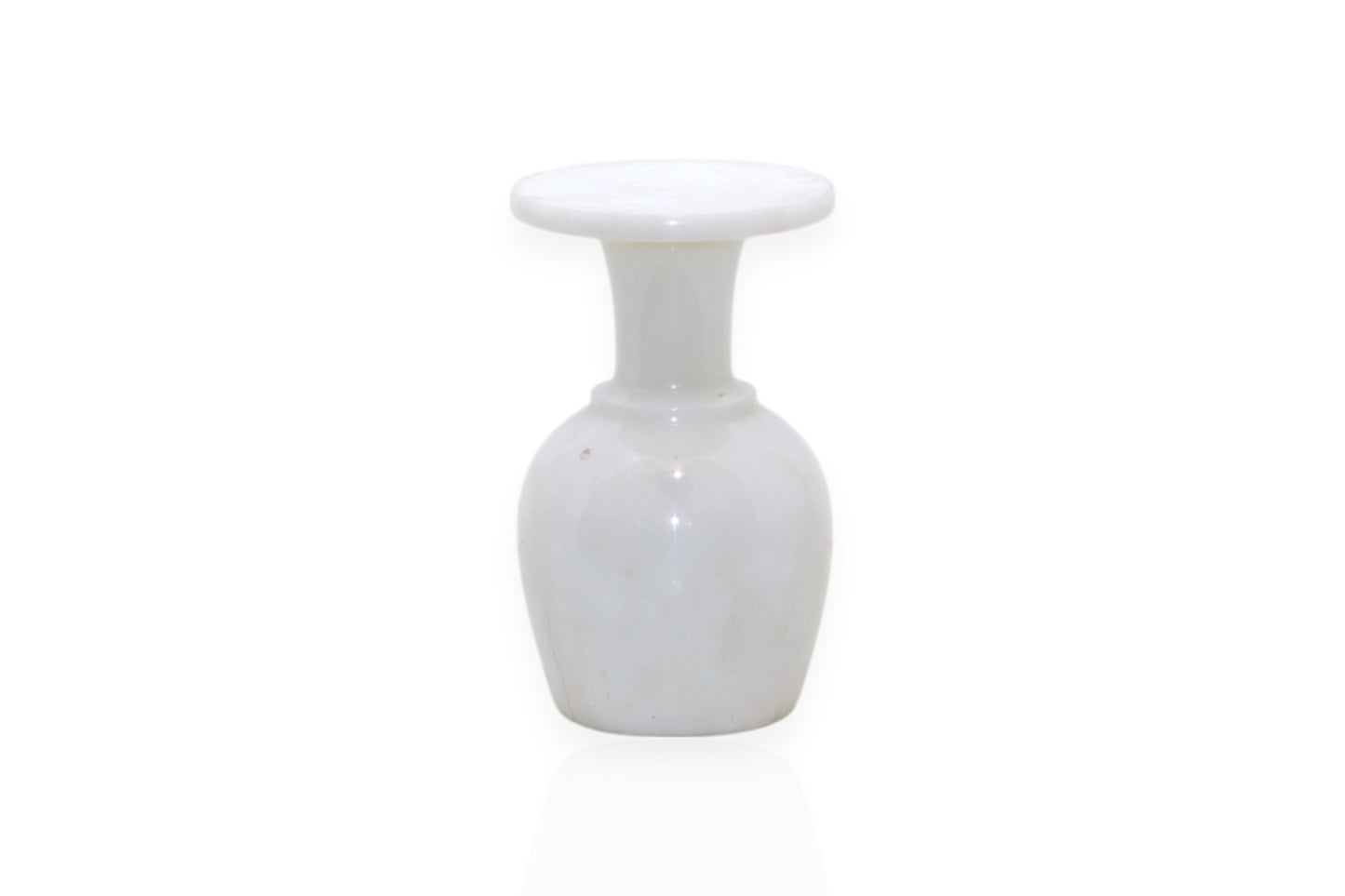 White marble wine glass